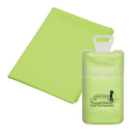 Cooling Towel In Plastic Case
