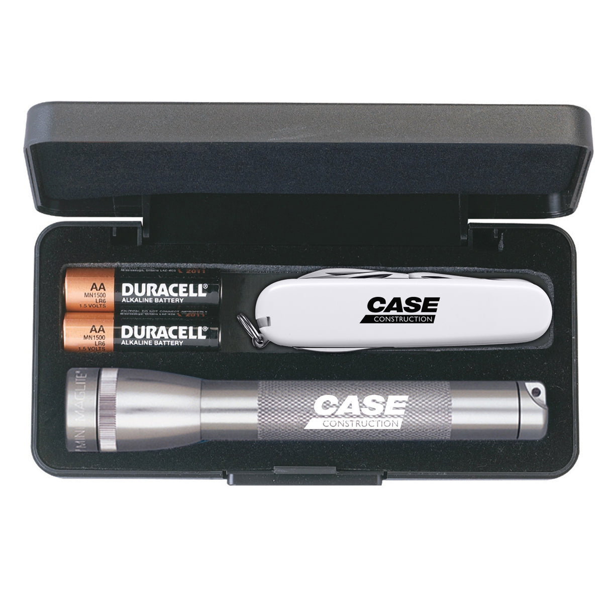 Mini Maglite® With Large Victorinox® Swiss Army Knife