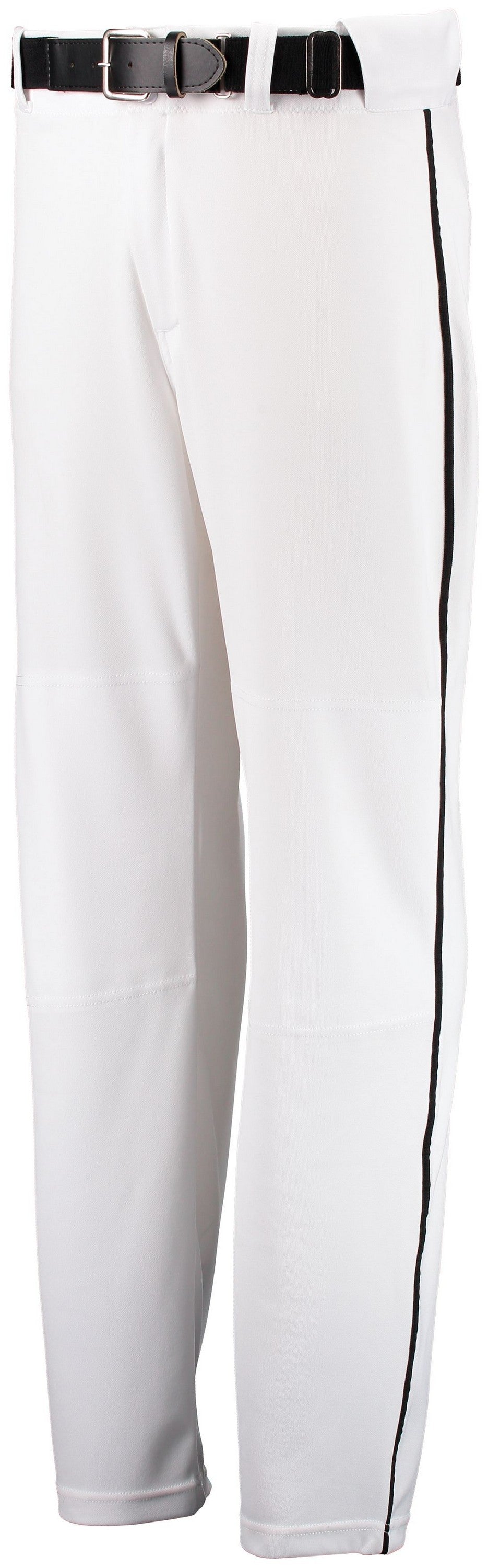 Open Bottom Piped Baseball Pant