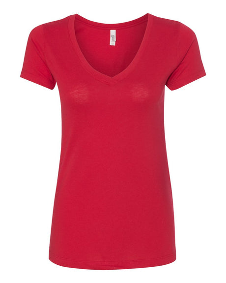000497 Next Level Women's Ideal V-Neck T-Shirt
