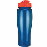 24 Oz. Contour Translucent Bottle w/ Flip Top Lid