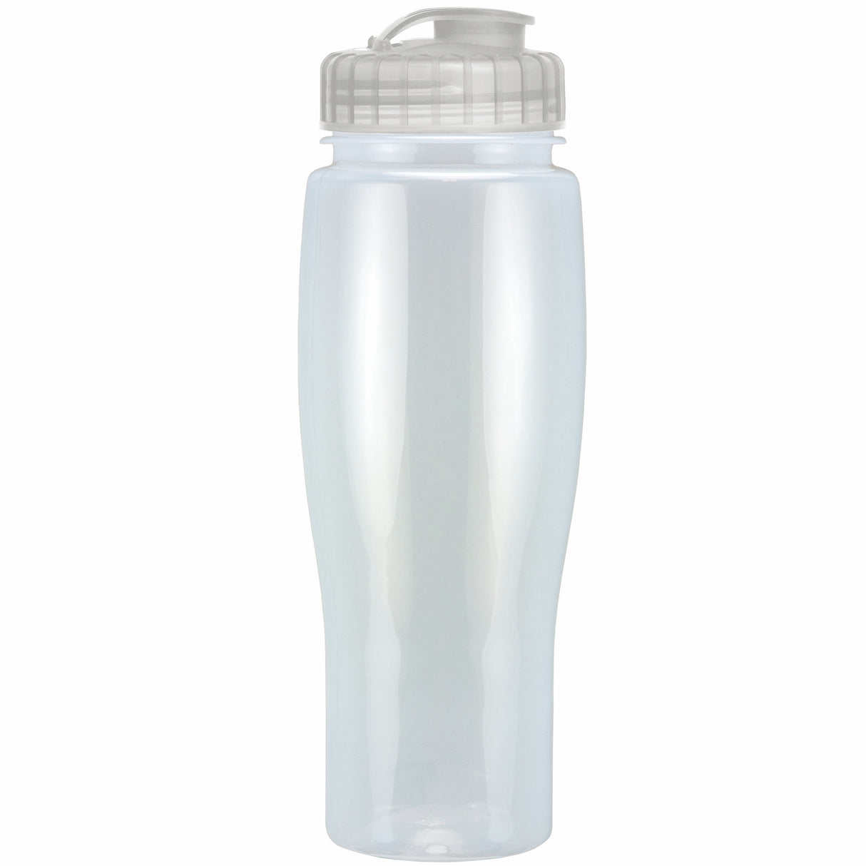 24 Oz. Contour Translucent Bottle w/ Flip Top Lid