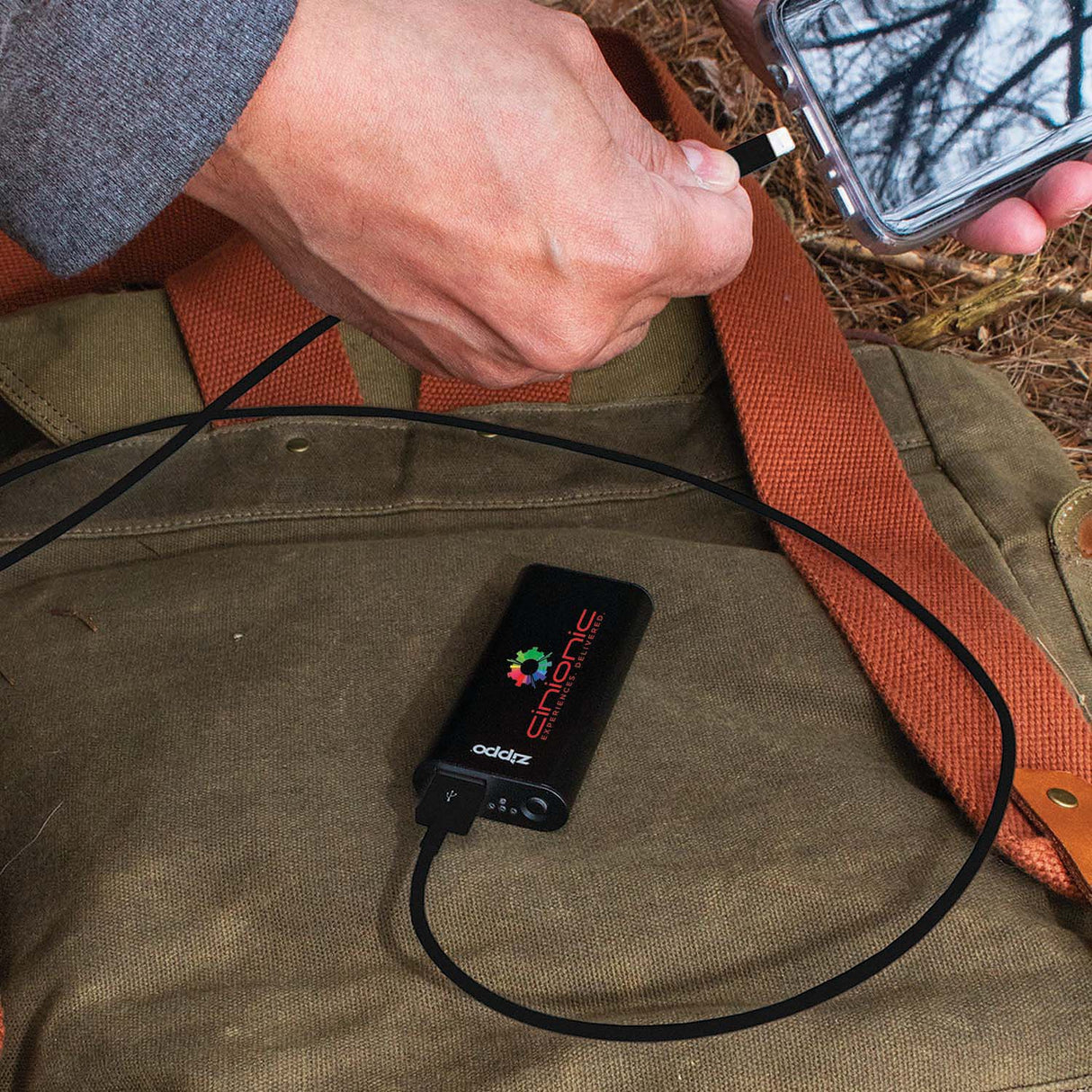 Zippo® Heatbank™ 3-Hour Rechargeable Hand Warmer & Powerbank