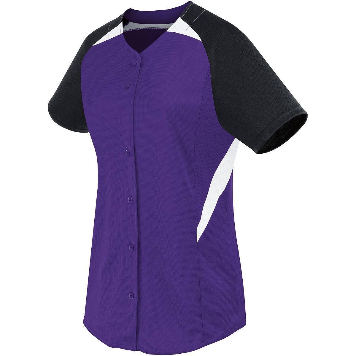 Ladies' Galaxy Full Button Jersey