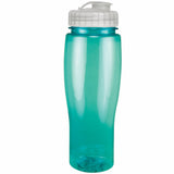 24 Oz. Contour Translucent Bottle w/ Flip Top Lid