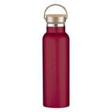 21 Oz. Full Laser Tipton Stainless Steel Bottle With Bamboo Lid