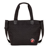 THE ROLLING STONES-ICONIC COLLECTION-Quilted Nylon Tote Bag