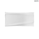 Absorbent Microfiber Dri-Lite Terry White Cycling Towel, 20x40, Sublimated Full color Logo
