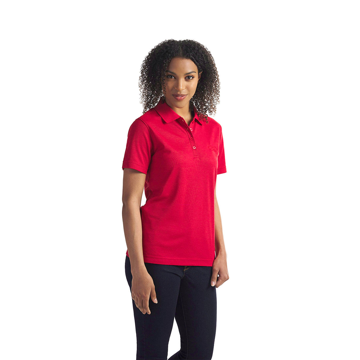 Ace Ladies Pique Mesh Polo