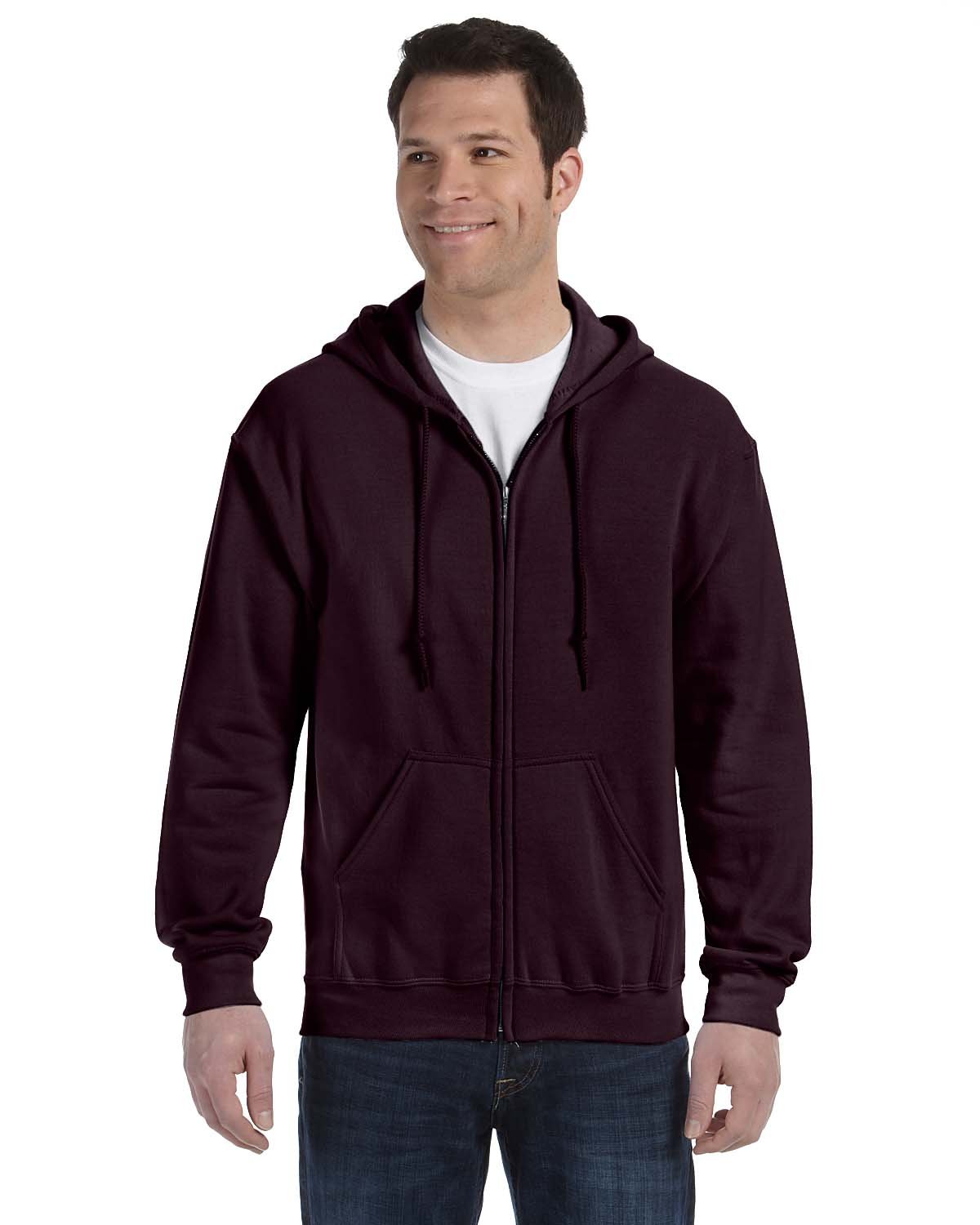 Gildan Adult Heavy Blend 8 oz., 50/50 Full-Zip Hooded Sweatshirt