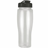 24 Oz. Contour Translucent Bottle w/ Flip Top Lid