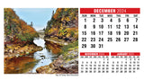 Scenes of Canada (English) Desk Tent Calendar