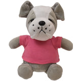 6" Mini Me Gray Brooklyn Bulldog w/T-Shirt