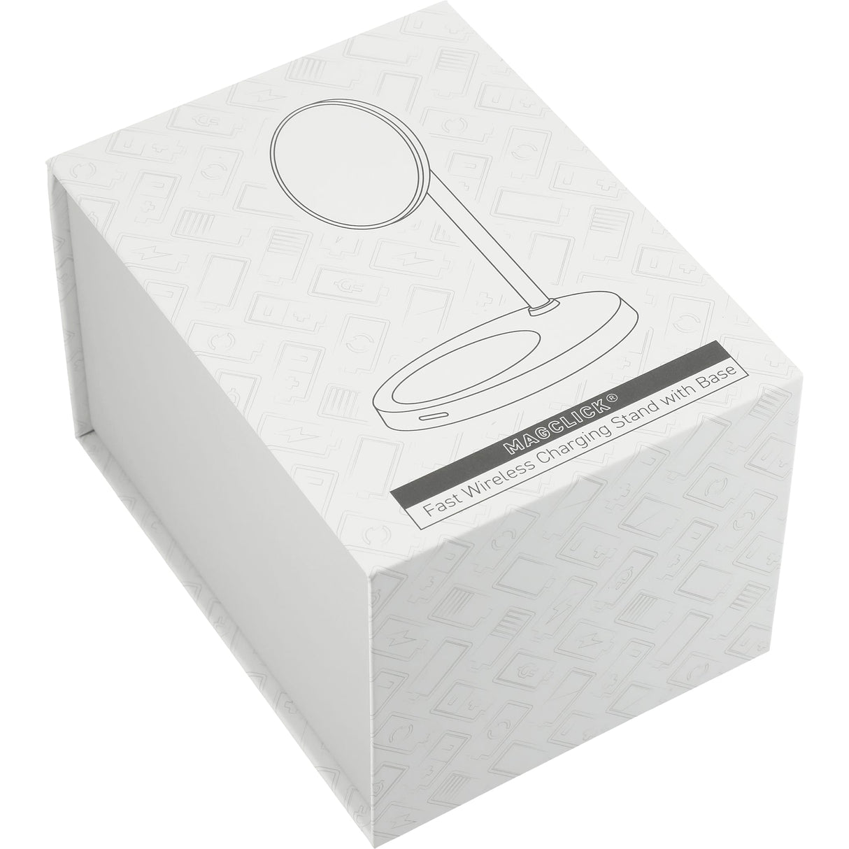 000288 MagClick™ Dual Fast Wireless Charging Stand w/Base