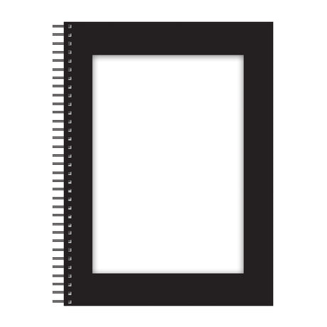 SimpliColor 6x8 Window Journal - (Digital Full Color) Cover Notebook
