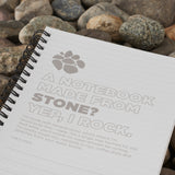 5" x 7" Mineral Stone Field Spiral Notebook
