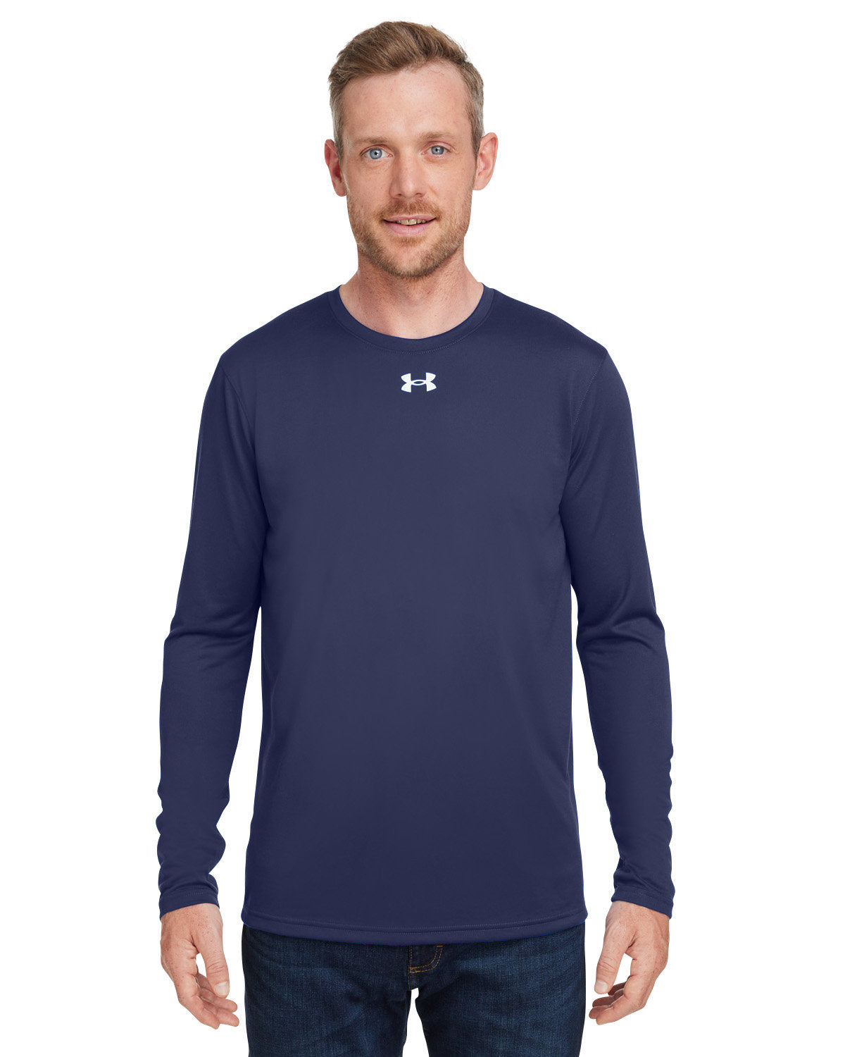 UNDER ARMOUR Men's Team Tech Long-Sleeve T-Shirt