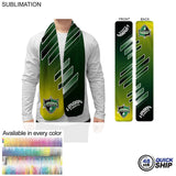 48 Hr Quick Ship - Ultra Soft and Smooth Microfleece Scarf, 8x60, Sublimated BOTH sides