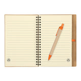 Eco-inspired Spiral Notebook & Pen