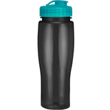24 Oz. Contour Translucent Bottle w/ Flip Top Lid