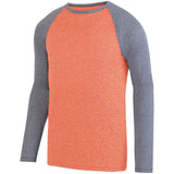 Kinergy Two Color Long Sleeve Raglan Tee