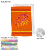 Team Blanket in Plush and cozy Mink Flannel Fleece, 30x40, Baby Blanket, Sublimated edge to edge