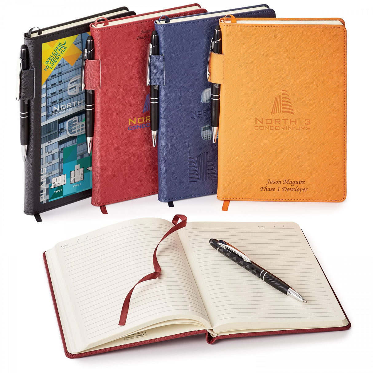 Genuine Leather Non-Refillable Journal Kit