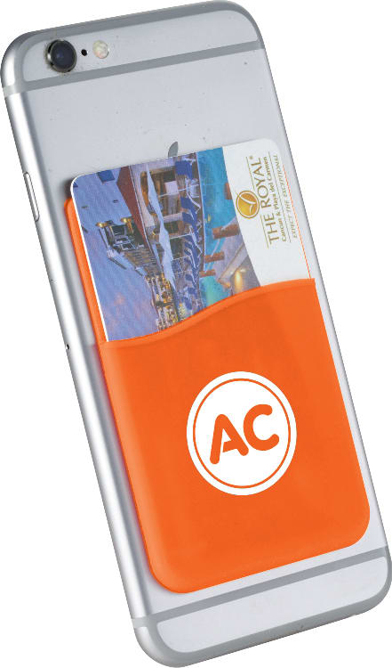 000289 Slim Silicone Card Wallet