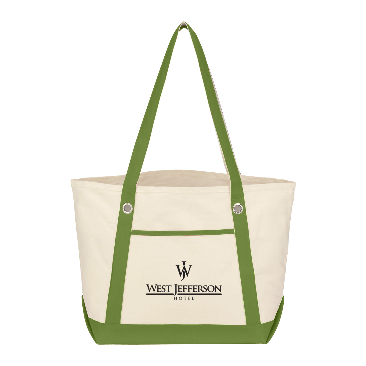 Medium Cotton Canvas Sailing Tote Bag