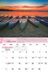 Galleria Wall Calendar 2025 Living Healthy