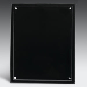 Magnetic Clear on Black Acrylic Certificate Frame (13"x 10 1/2")