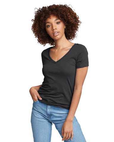 000041 NEXT LEVEL APPAREL Ladies' Ideal V