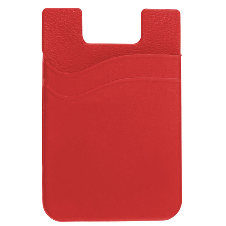 Dual Packet Silicone Cell Phone Sleeve with Adhesive Backing