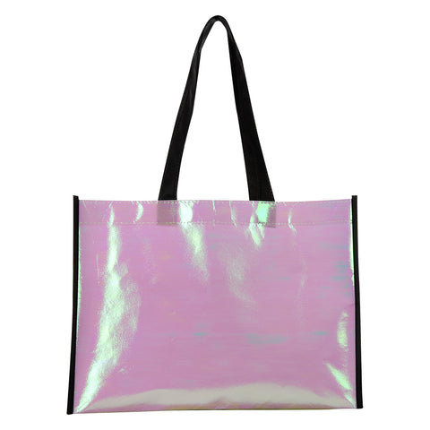 Mini Pearl Laminated Non-woven Tote Bag