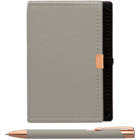 Note Caddy & Crosby Rose Gold Pen Gift Set - ColorJet