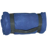 Whipstitch Fleece Blanket w/ Strap