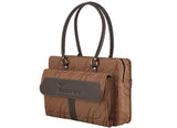 Women's Business Attache brown signature style