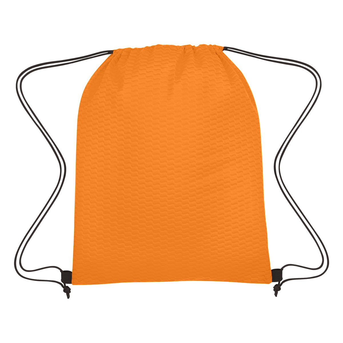 Wave Design Non-woven Drawstring Bag
