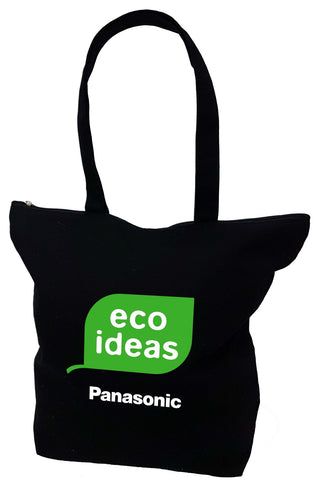 Deluxe Cotton Zipper Travel Tote