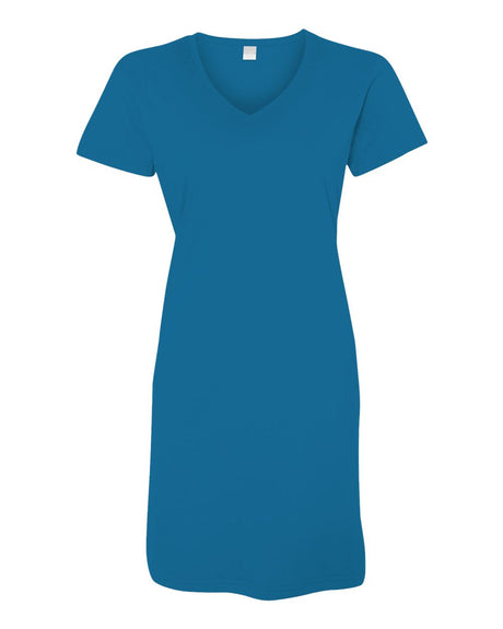 L.A.T. Women's V-Neck Fine Jersey Coverup