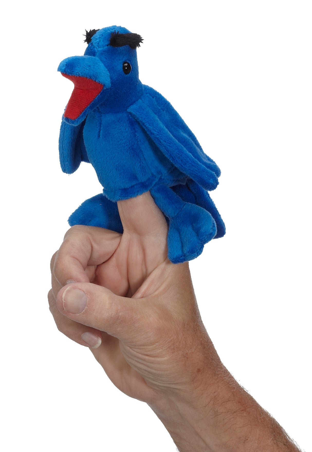 Gak the Raven Finger Puppet by Bill Helin