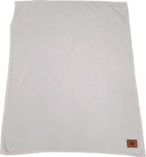24 Hr Express Ship - Plush and Cozy Mink Flannel Fleece Blanket, 50x60, with Lasered logo patch