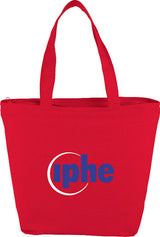 Maine 8oz Cotton Canvas Zippered Tote