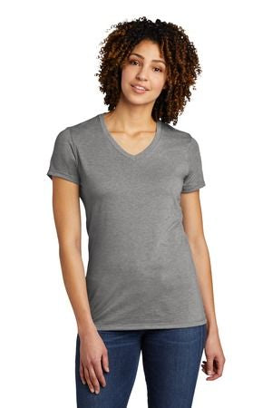 Allmade Women's Tri-Blend V-Neck Tee Shirt