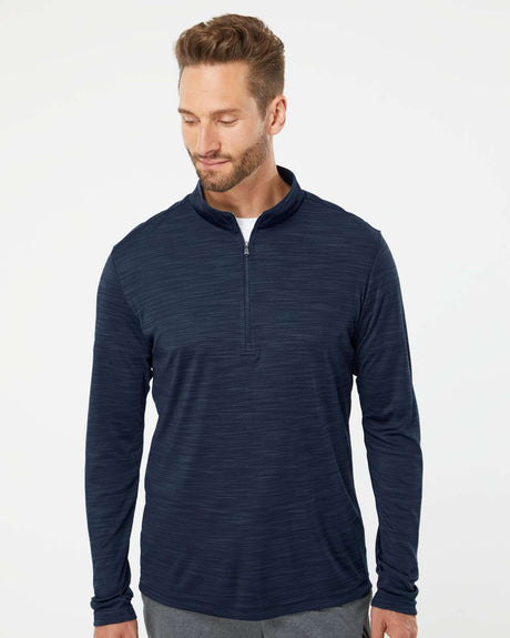 Adidas Lightweight Melange Quarter-Zip Pullover