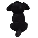 Onyx 8" Black Labrador Plush Dog Canine Collection