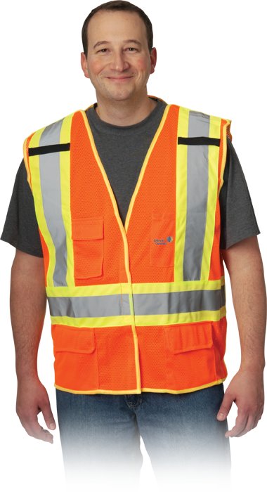 X-Back Breakaway Two-Tone Mesh Vest