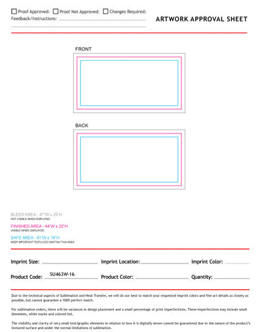 Colored Microfiber Terry Beach, Pool Towel, 22x44, Sublimated in Any PMS color Edge to Edge 2 sides