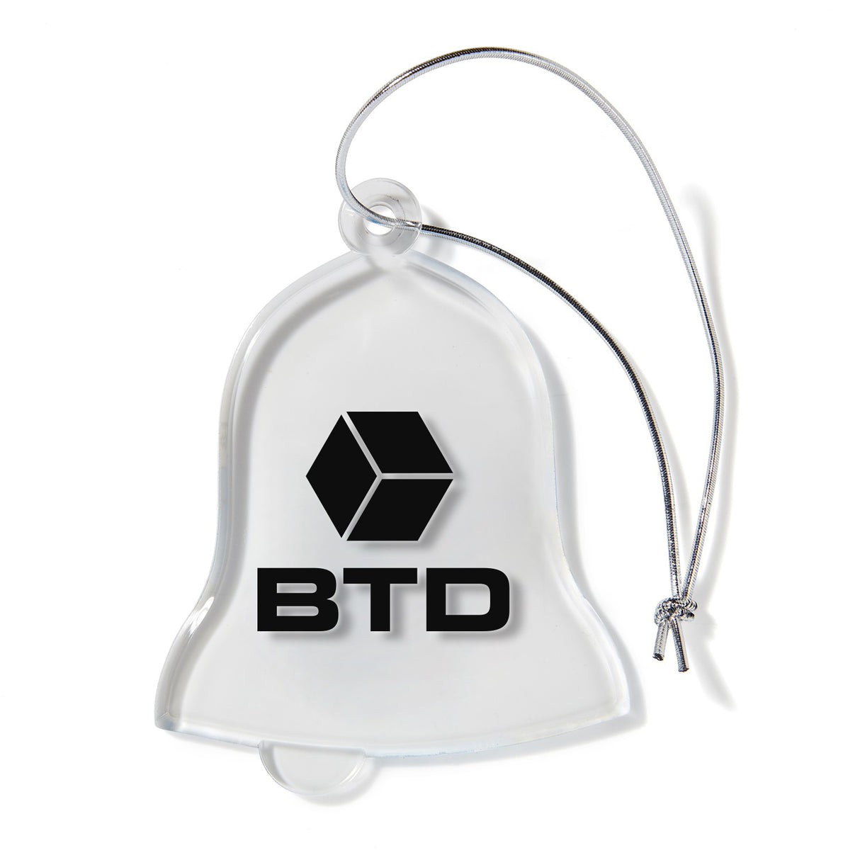 Bell Shaped USA Made Acrylic Ornament