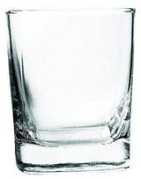 ~Square Mini 10.5oz glass Set of 4 in a Midnight gift box